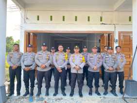 OMP-LK24: Kapolres AKBP Budi Setiyono Lakukan Pengecekan Logistik di Gudang KPU Rohul