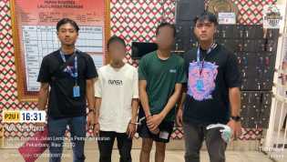 Petugas Lapas Pekanbaru Gagalkan Penyelundupan Happy Five di Roti Kering