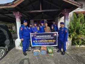 Ada Pesan Pilkada Damai saat HUT ke-74 Polairud di Inhil