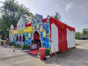 Beri Rasa Kenyamanan, Pospam Satlantas Polres Bengkalis Siapkan Fasilitas Alat Pijit Elektronik