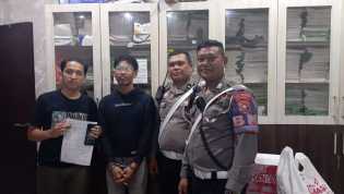 Tak Pakai Helm, Pengendara di Pekanbaru Tertangkap Bawa Ekstasi