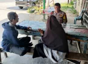 Polsek Pinggir Lakukan Sosialisasi Kamtibmas di Desa Tengganau dan Desa Balai Pungut