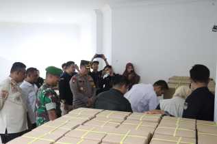 Kapolres Pelalawan Kawal Sortir dan Pelipatan Suara