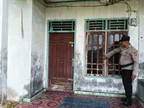 Antisipasi Kejahatan Lebaran, Polsek Bangko Pusako Patroli Rumah Kosong