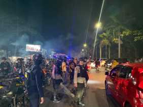 Polda Riau Patroli Skala Besar di Pekanbaru, Pastikan Situasi Aman dan Kondusif