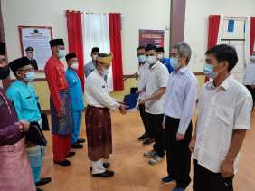 11 Warga Rutan Kelas I Pekanbaru Bebas Usai Dapat Remisi Waisak