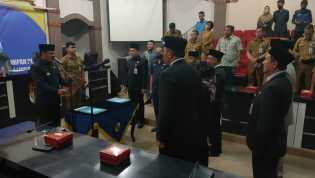 Pj Walikota Pekanbaru Lantik 5 Pejabat Eselon II