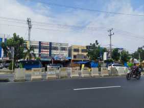 Saat U-turn Ditutup, Arus Lalin di Soebrantas Mulai Lancar