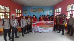 Dorong Partisipasi Pemilih Pemula, Polsek Kelayang Sosialisasi Ke SMK