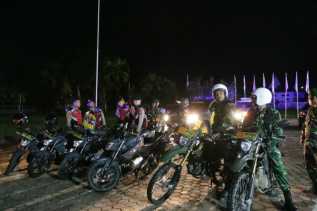 Ciptakan Kamtibmas Kondusif Selama Pilkada, Polres Siak Gelar Patroli Blue Light Sinergitas