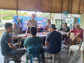 Jumat Curhat, Upaya Polres Dumai Jaga Kamtibmas Pemilu