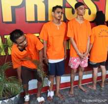 Tiga Pelaku Jambret Ternyata Sudah Beraksi 60 TKP di Pekanbaru