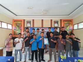 Terpilih Aklamasi, Muhammad Ikhwan Yeserta Nahkodai KNPI Pagaran Tapah Darussalam