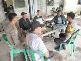 Ciptakan Kondusivitas, Polsek Batang Tuaka Gelar Cooling System di Pelabuhan Desa Junjangan