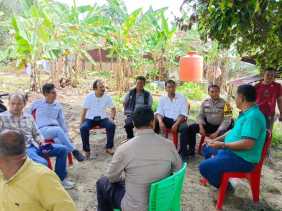 Polsek Minas Gelar Sosialisasi Pilkada Damai, Ajak Warga Berpartisipasi dalam Pemilu 2024