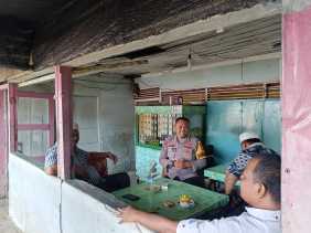 Polsek Kabun Gelar Cooling System Pasca Pilkada untuk Jaga Kondusivitas Desa Giti