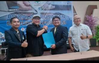 Saling Dukung, PWI Riau - Persi Teken MoU