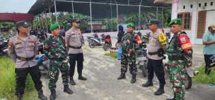 Polsek Siak Kecil Gelar Simulasi Pengamanan TPS untuk Pilkada 2024