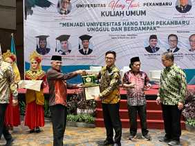 Kuliah Umum UHT Pekanbaru Hadirkan Kepala BPKP Kemenkes RI Hingga Guru Besar UI
