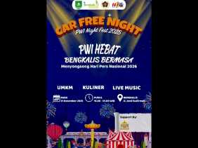 PWI Night Fest 2025 di Bengkalis, Ada Doa dan Galang Dana Kemanusiaan Juga UMKM