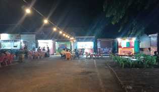 Pasca Dipindah ke Lokasi Baru, PKL Bengkalis Berjuang Menyesuaikan Diri dan Menarik Pembeli