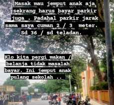 Pungutan Parkir di SDN 36 Pekanbaru, Kadishub: Itu Bagian dari Rumija