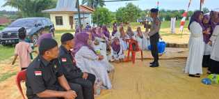 Polsek Mandau Gandeng Ibu-Ibu dalam Wujudkan Pilkada Damai 2024