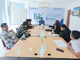 Perkaya Ilmu Jurnalistik, Mahasiswa Ilmu Komunikasi Hang Tuah Sambangi Tribun Pekanbaru