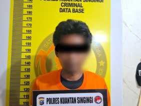 Petani di Kuansing Ditangkap Polisi karena Bawa Ganja