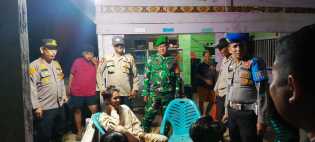 Polsek Teluk Meranti Patroli Gabungan di Objek Vital Jaga Kamtibmas Pilkada