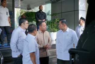 Wali Kota Pekanbaru Agung Nugroho Temui Menko AHY Bahas Proyek Strategis dan Penanganan Banjir