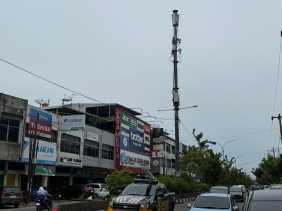Sejumlah Tiang Microcell Diduga Habis Masa Izin, Satpol PP Pekanbaru Siap Lakukan Penertiban