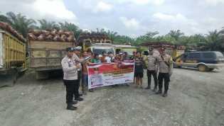 Polsek Kelayang Ingatkan Pengemudi Gunakan Hak Pilih, Patuhi Lalulintas