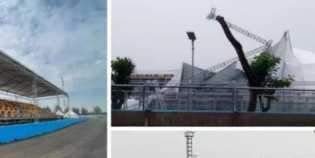 Panitia Sebut Tak Keluarkan Uang untuk Perbaikan Atap Sirkuit Formula E Yang Roboh