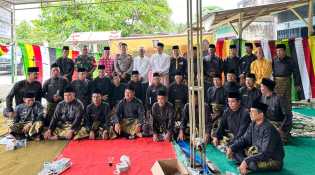 Demi Pemilu Damai, Polsek Rambah Hilir Kumpulkan Tokoh Adat dan Masyarakat