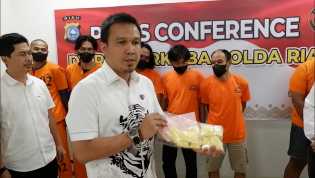 Penyelundupan 7 Kg Sabu dan Ratusan Pil Ekstasi ke Jakarta Digagalkan Polda Riau