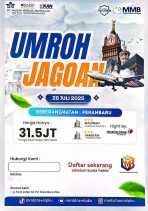 MMB Travel Luncurkan Paket 'Umroh Jagoan' Keberangkatan 28 Juli, Gunakan Malaysia Airlines