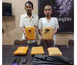 Polsek Bagan Sinembah Gagalkan Upaya Penyelundupan 5 Kg Ganja ke Bagan Batu