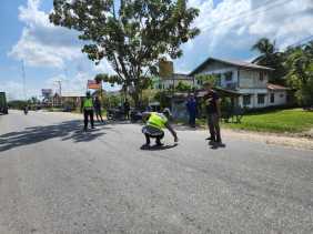 Laka Maut di Lintas Siak-Pakning, Kakak Adik Meninggal Dunia, Supir Grand Max Diperiksa Polisi