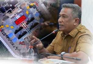 Bupati Anton Pimpin Rapat Finalisasi Malam Puncak Pesta Rakyat HUT ke-26 Rokan Hulu