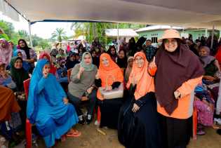 Berkat Pasar Lelang Karet, Masyarakat Bengkalis Dukung KBS Sekali Lagi