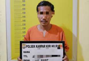 Pelaku Penganiayaan Sadis di Kampar Kiri Hilir Ditangkap di Pekanbaru
