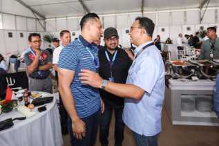 Nonton Formula E di Sirkuit Ancol, AHY Disambut Akrab Anies Baswedan