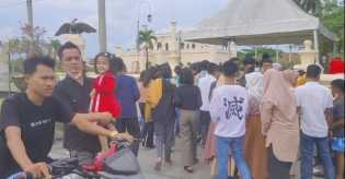 Libur Nataru Tiket Masuk Istana Siak Terjual 12.966, Ini Rinciannya