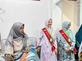 Tinjau IVA Test di Puskesmas Tenayan Raya, Sulastri Ajak Perempuan Waspada Kanker Serviks