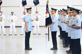 Marsma TNI Abdul Haris Resmi Jabat Danlanud Roesmin Nurjadin
