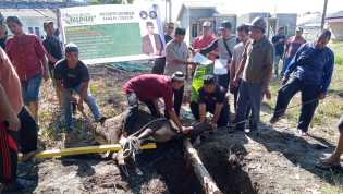Musholla Baitul Jannah Terima Satu Ekor Sapi Qurban dari Yayasan Tabung Wakaf Umat