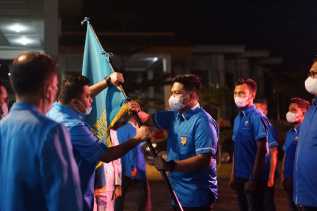 Faisal Islami Dilantik Sebagai Ketua PK KNPI Marpoyan Damai