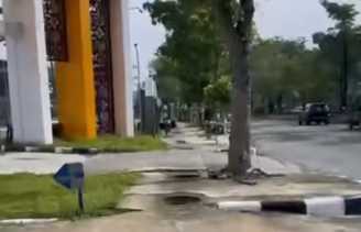 Besi Penutup Drainase di Depan RCH Hilang, Ini Kata Plt Kadispar