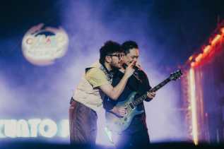 Sejumlah Artis Ibukota Goyang Collabonation Tour Rayakan Era Baru Jaringan Baru di Kota Medan